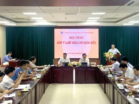 VUSTA góp ý vào dự thảo Luật Báo chí (sửa đổi)