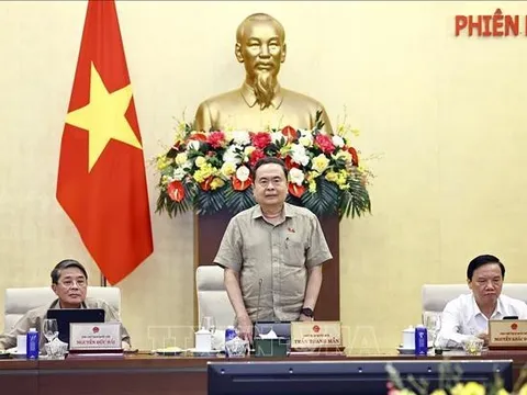 Chủ tịch Quốc hội Trần Thanh Mẫn dự Hội nghị về hệ thống phần mềm Quốc hội 2.0