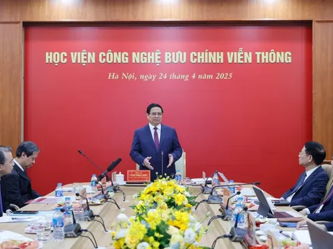 Thủ tướng đề nghị Học viện Công nghệ Bưu chính Viễn thông phát huy '5 tiên phong'