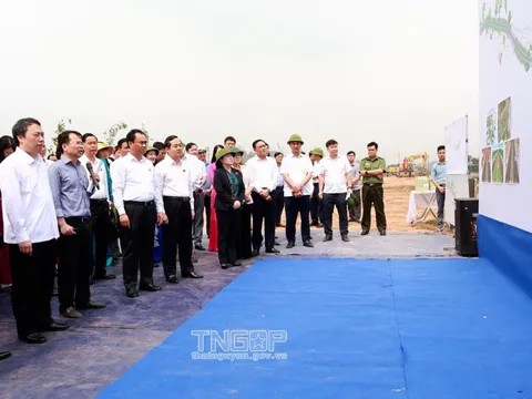 Đốc thúc tiến độ các dự án trọng điểm trên địa bàn tỉnh Thái Nguyên