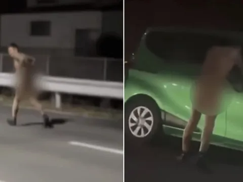 Người đàn ông không mặc quần áo đột nhập vào trung tâm luyện thi và cái kết
