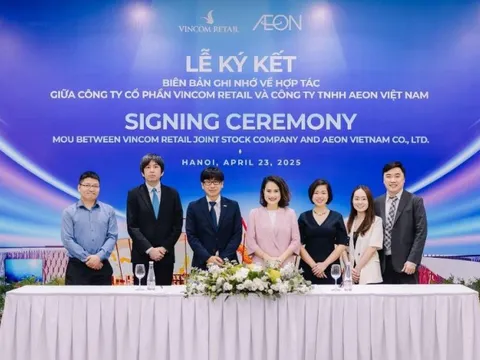 Vincom Mega Mall Ocean City gây bất ngờ với sự hiện diện của Trung tâm Bách hóa tổng hợp & Siêu thị AEON