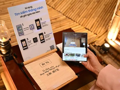 Trải nghiệm hành trình khoa cử tại Văn Miếu - Quốc Tử Giám nhờ 'cầu nối' Galaxy AI