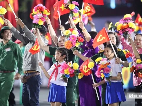 Toàn cảnh buổi sơ duyệt diễu binh, diễu hành cấp Nhà nước mừng đại lễ 30/4