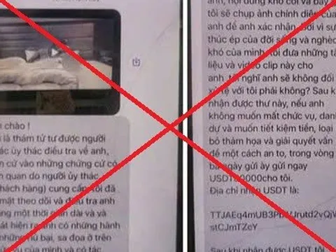 Bắt 3 đối tượng trong đường dây cắt, ghép tạo hình ảnh nhạy cảm để lừa đảo