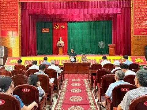 Thị trấn Phố Châu (Hà Tĩnh) trước thềm sáp nhập