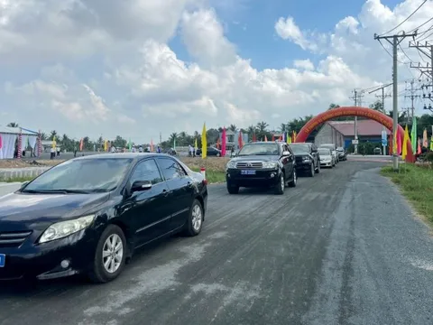 Thông xe dự án giao thông quan trọng kết nối Bến Tre - Tiền Giang - Tp.HCM