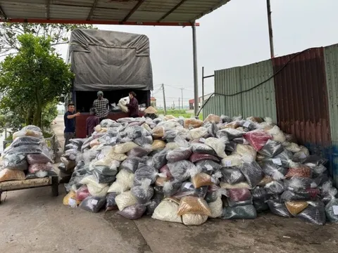 Thu giữ 100 tấn thực phẩm chức năng giả dành cho người già, trẻ em