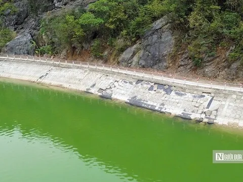Bao giờ khắc phục sự cố tại hồ chứa nước ngọt lớn nhất Cát Bà?