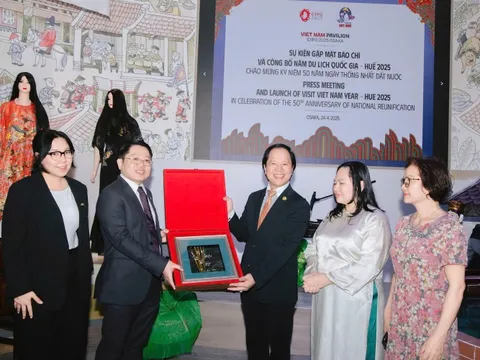 Công bố Năm Du lịch quốc gia – Huế tại EXPO 2025