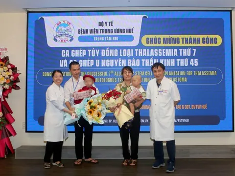 Ghép tủy đồng loại cứu bé 29 tháng tuổi ở Quảng Ninh