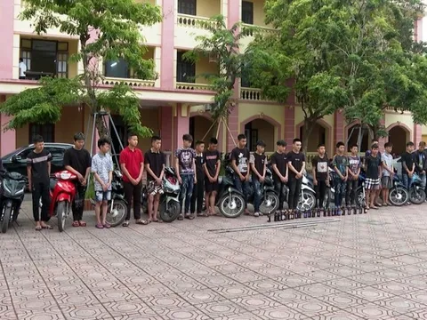 Khởi tố hàng chục thanh niên gây rối an ninh trật tự