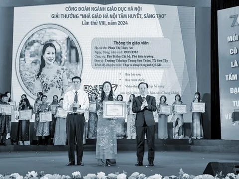 Cô giáo Hà Nội tâm huyết, sáng tạo