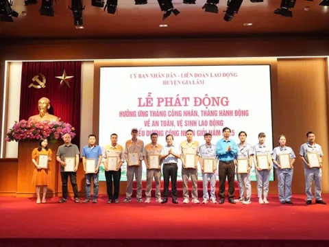Gia Lâm: Tôn vinh công nhân, lao động giỏi