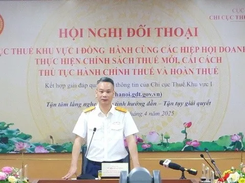 Cục Thuế khu vực I đối thoại với doanh nghiệp về cải cách thủ tục hành chính