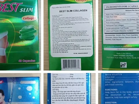 Thu hồi thực phẩm bảo vệ sức khoẻ chứa chất cấm Sibutramine