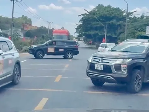 Công an Lâm Đồng thông tin vụ ô tô chặn Quốc lộ 20 cho đoàn xe doanh nhân đi qua