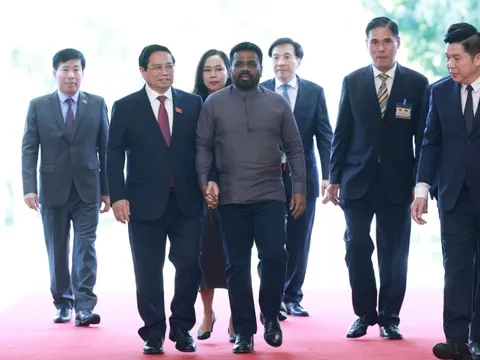 Thủ tướng Phạm Minh Chính hội kiến Tổng thống Sri Lanka
