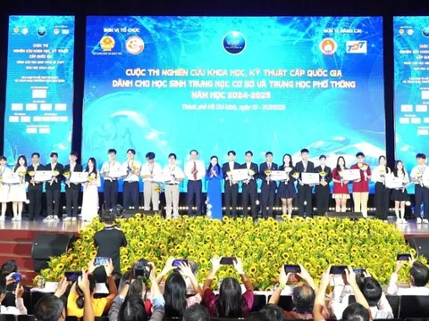 Bộ Giáo dục và Đào tạo hủy một giải Nhất cuộc thi nghiên cứu khoa học dành cho học sinh