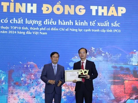 Đồng Tháp: Top 10 chất lượng điều hành kinh tế xuất sắc và Chỉ số Xanh cấp tỉnh