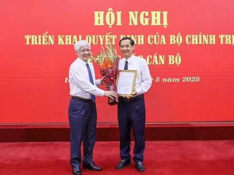 Điều động ông Nguyễn Thái Học làm Phó Bí thư Đảng ủy Mặt trận Tổ quốc, các đoàn thể Trung ương