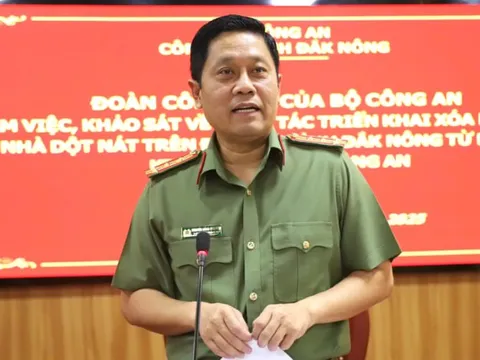 Bộ Công an hỗ trợ Đắk Nông 30 tỷ đồng xây 500 căn nhà cho hộ nghèo, cận nghèo