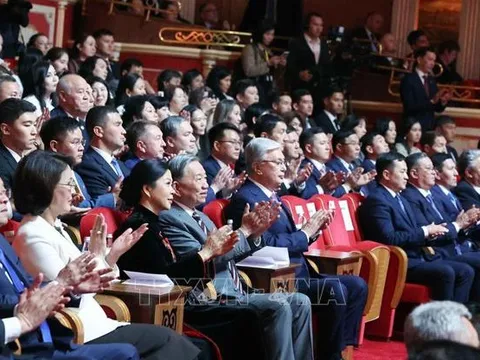 Tổng Bí thư Tô Lâm dự chương trình hòa nhạc hữu nghị Việt Nam - Kazakhstan