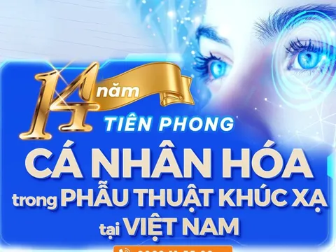 14 năm giữ vững vị thế trung tâm nhãn khoa công nghệ cao hàng đầu Việt Nam
