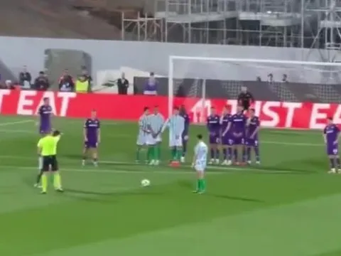 Khoảnh khắc Antony ghi siêu phẩm, Betis lần đầu vào chung kết cúp châu Âu