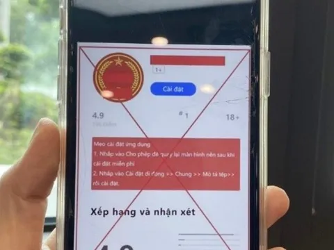 Cảnh báo thủ đoạn lừa cài phần mềm giả dịch vụ công để chiếm đoạt tiền