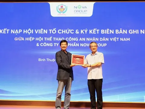 NovaGroup đồng hành cùng thể thao Công an nhân dân
