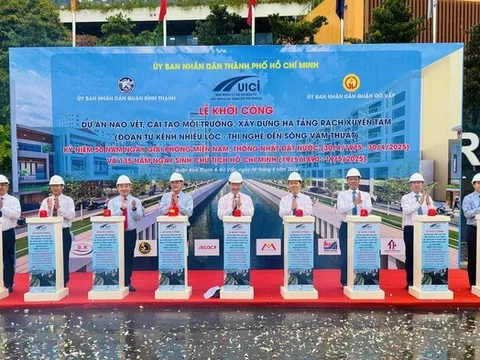 Tp.HCM khởi công dự án hơn 17.000 tỷ đồng “hồi sinh” rạch Xuyên Tâm