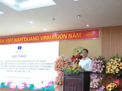Sửa đổi một số phát sinh trong triển khai lĩnh vực bệnh, chữa bệnh