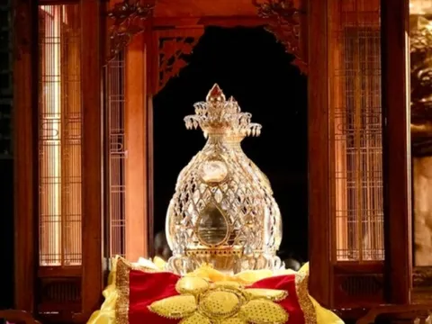 Lịch trình cung rước. chiêm bái xá lợi Đức Phật ở Hà Nội