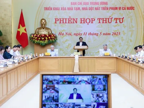 TỔNG THUẬT: Thủ tướng chủ trì phiên họp thứ 4 Ban chỉ đạo Trung ương về xóa nhà tạm, nhà dột nát