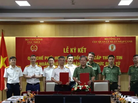 Bước tiến mới trong kiểm soát nợ thuế và xuất nhập cảnh