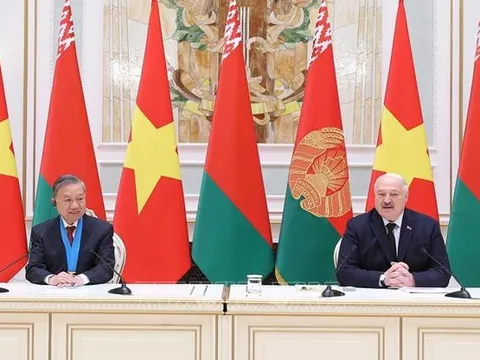Việt Nam - Belarus thiết lập quan hệ Đối tác chiến lược