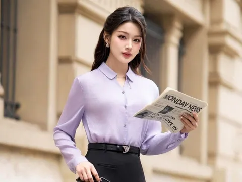 Quý cô công sở xinh đẹp, thanh lịch với xu hướng thời trang công sở hot nhất Xuân Hè 2025