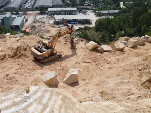 Bình Định: Vi phạm trong khai thác khoáng sản, một doanh nghiệp bị phạt hơn 1 tỷ đồng