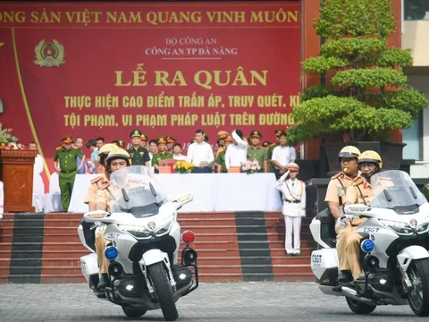 Đà Nẵng ra quân cao điểm trấn áp tội phạm