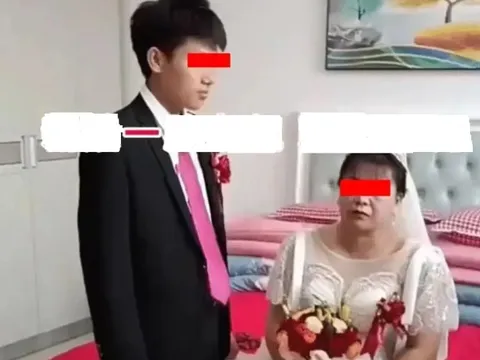 Chàng trai 27 tuổi cưới cô dâu 54 tuổi, ngỡ ngàng bố mẹ chú rể "vui như bắt được vàng"