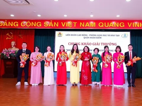 Chung khảo Giải thưởng “Nhà giáo Hoàn Kiếm tâm huyết, sáng tạo” năm 2025