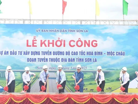Khởi công Dự án đầu tư xây dựng tuyến đường bộ cao tốc Hòa Bình - Mộc Châu, đoạn tuyến thuộc địa bàn tỉnh Sơn La