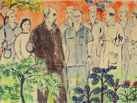 Triển lãm chuyên đề “Hồ Chí Minh trong nghệ thuật tạo hình”