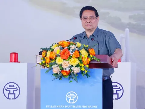 Thủ tướng phát lệnh khởi công cầu Tứ Liên (Hà Nội), yêu cầu hoàn thành trong 24 tháng