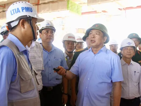 Các hạng mục chính cao tốc Biên Hòa-Vũng Tàu đang bám sát tiến độ