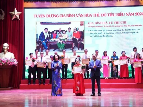 Hà Nội sẽ tuyên dương 80 “Gia đình văn hóa” tiêu biểu năm 2025