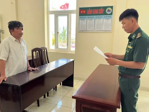 BĐBP tỉnh Bình Định xử phạt 2 tàu cá vi phạm các quy định trong lĩnh vực thủy sản