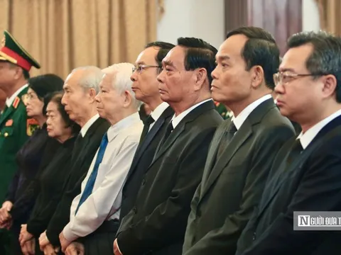 Trọng thể tổ chức Lễ truy điệu nguyên Chủ tịch nước Trần Đức Lương tại Tp.HCM