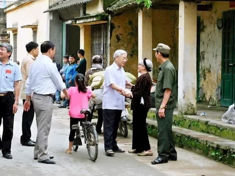 Cố Tổng Bí thư Nguyễn Phú Trọng trong “vòng tay” quê hương